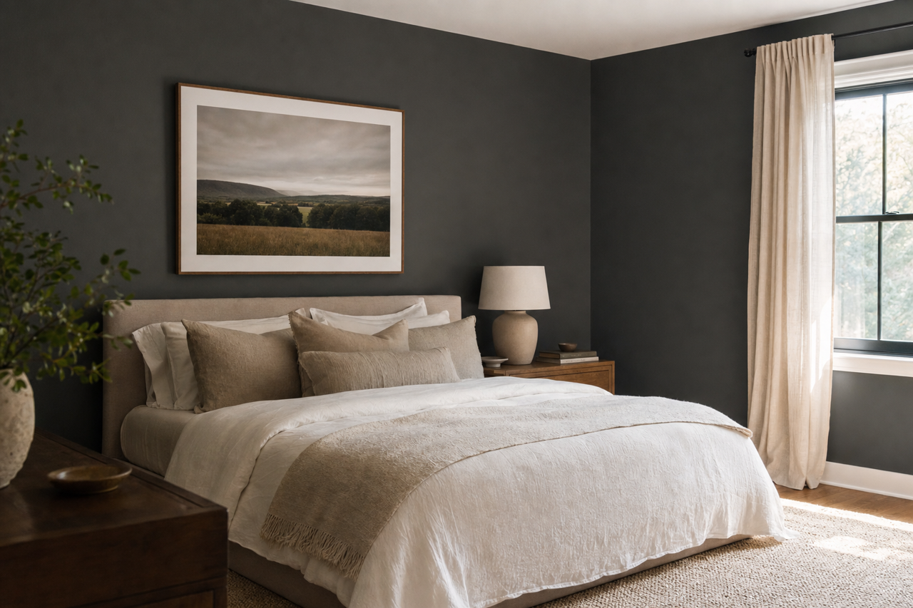 Notre by Benjamin Moore on interiors