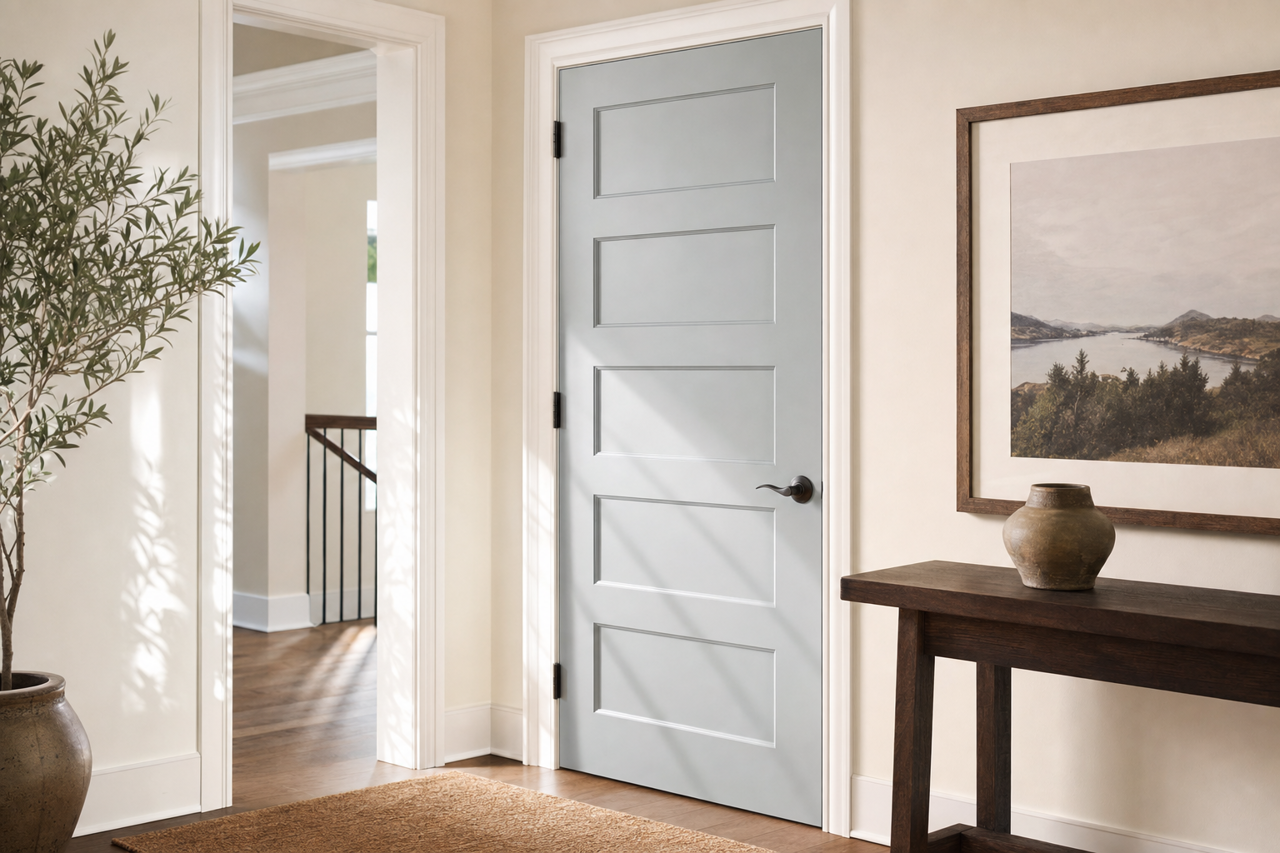 Subway by Benjamin Moore on interior-doors