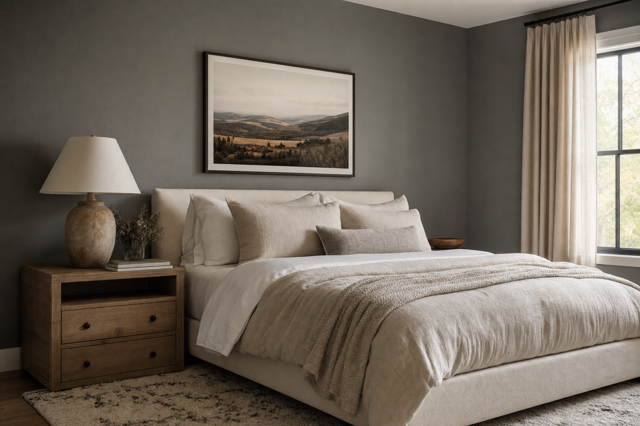 City by Benjamin Moore on interiors