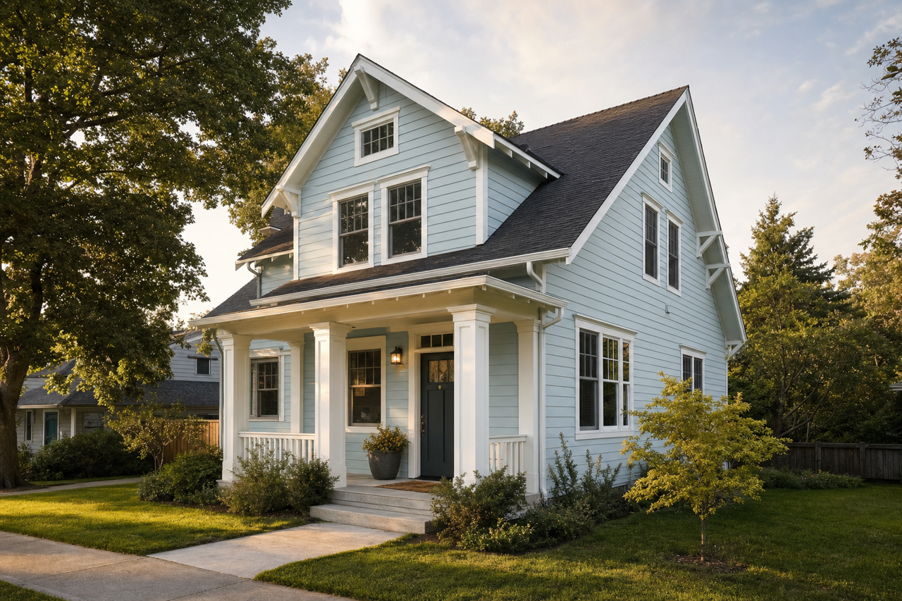 Intuition by Benjamin Moore on exterior