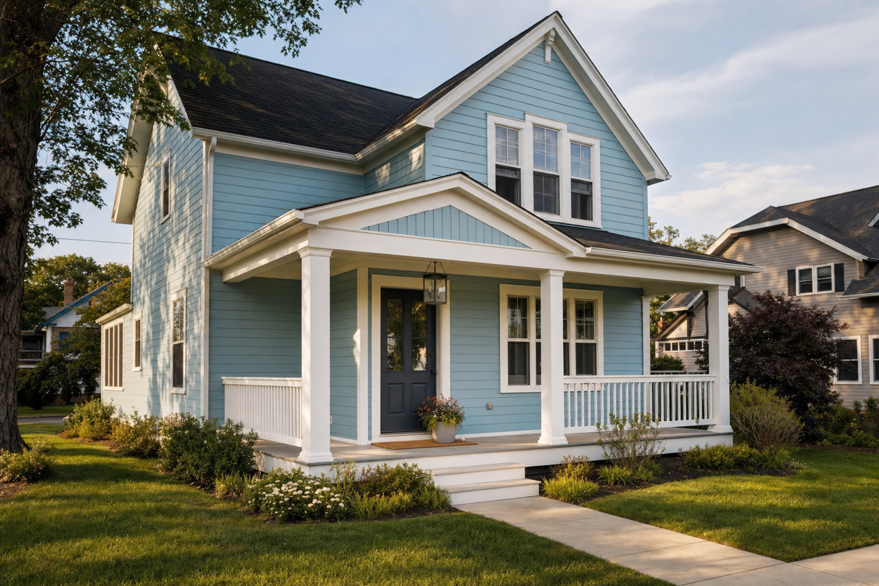 Daydream by Benjamin Moore on exterior