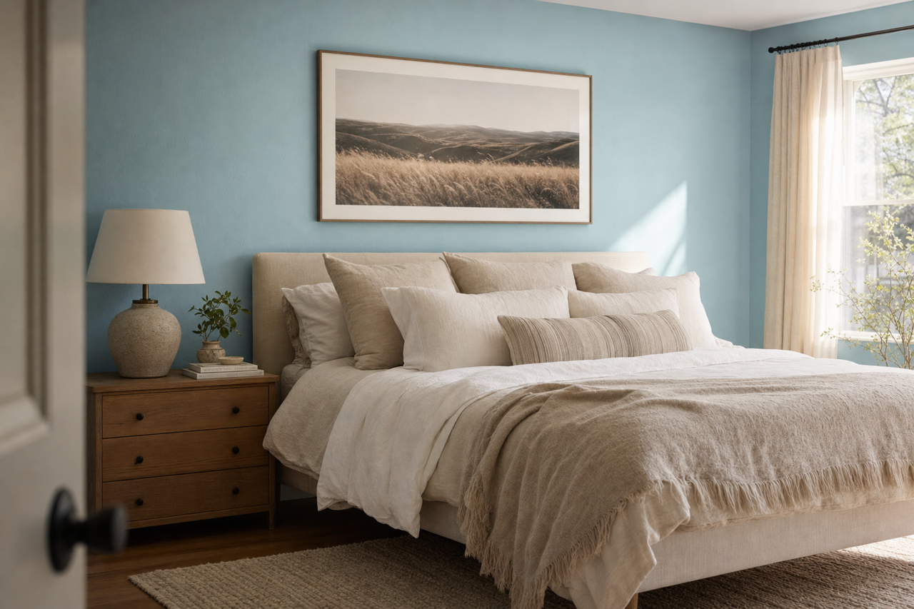 Daydream by Benjamin Moore on interiors