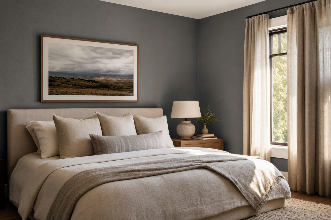 Deep by Benjamin Moore on interiors