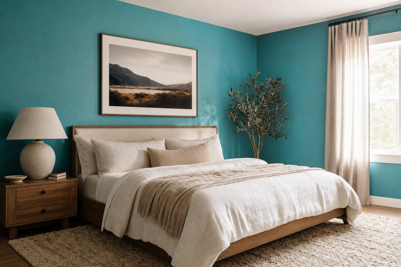 In by Benjamin Moore on interiors
