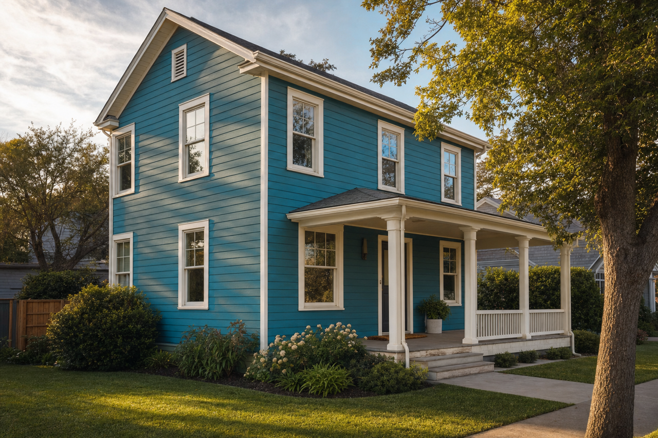 Avalon by Benjamin Moore on exterior