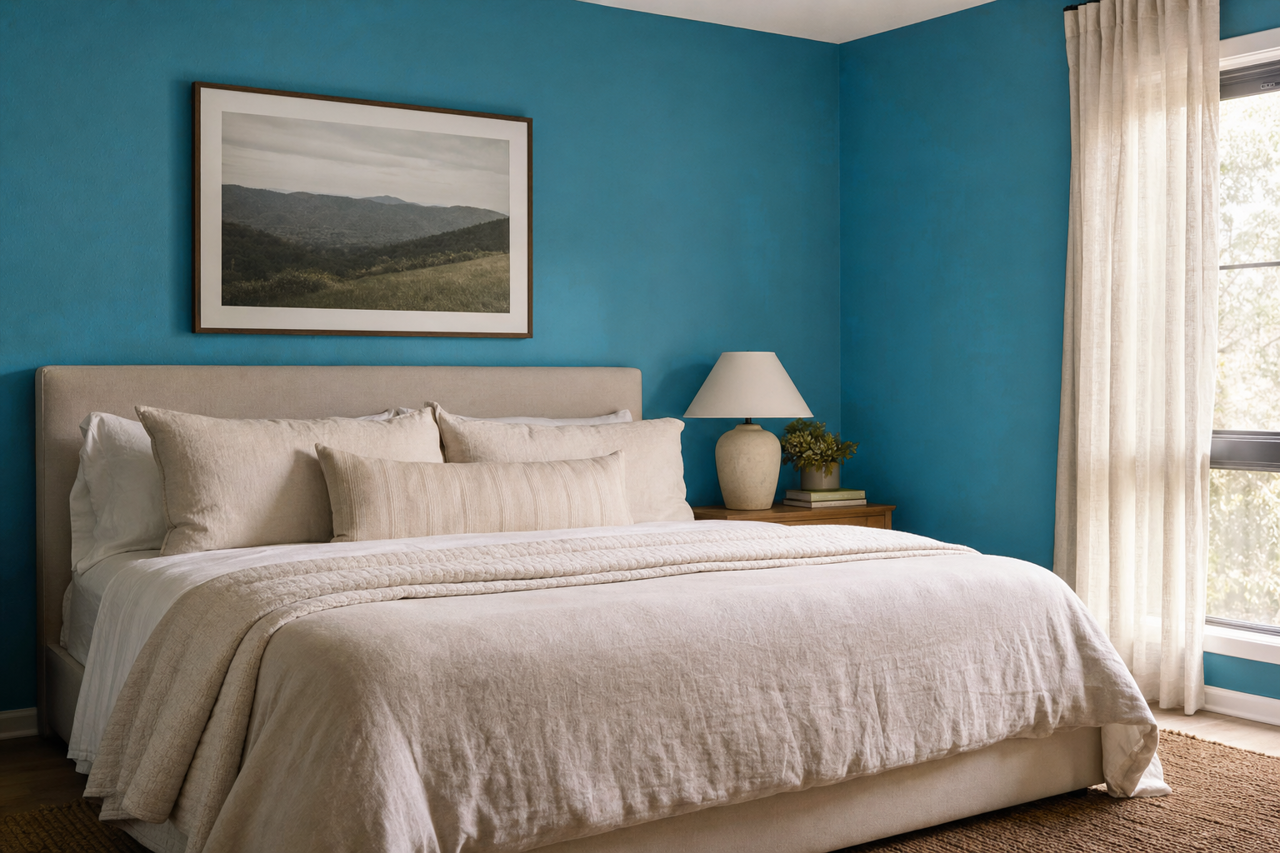Avalon by Benjamin Moore on interiors