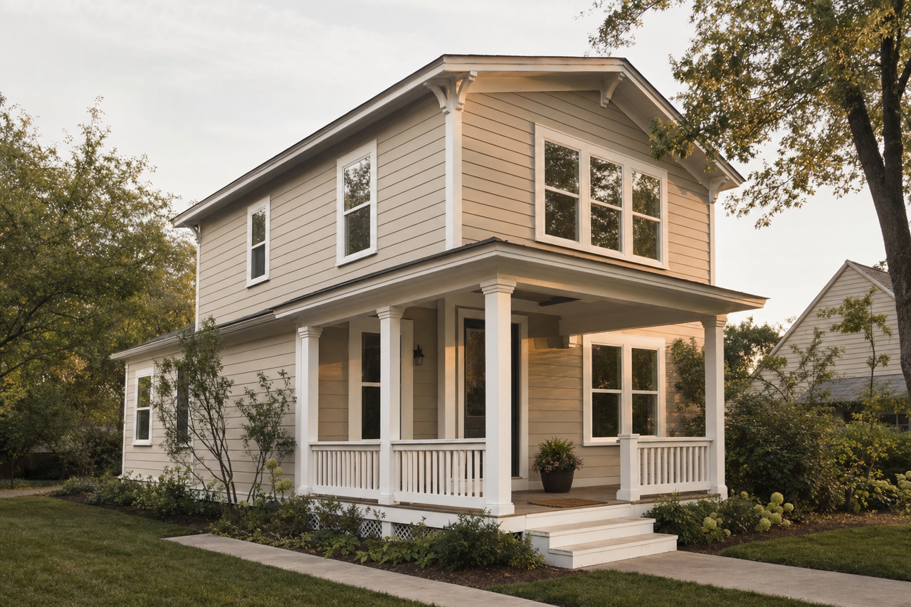 Old by Benjamin Moore on exterior