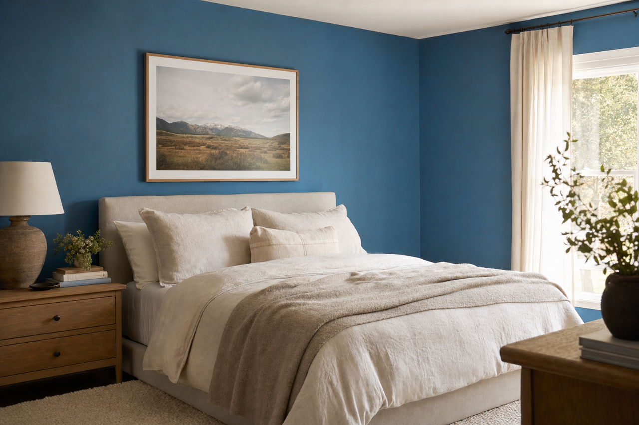 Bellbottom by Benjamin Moore on interiors