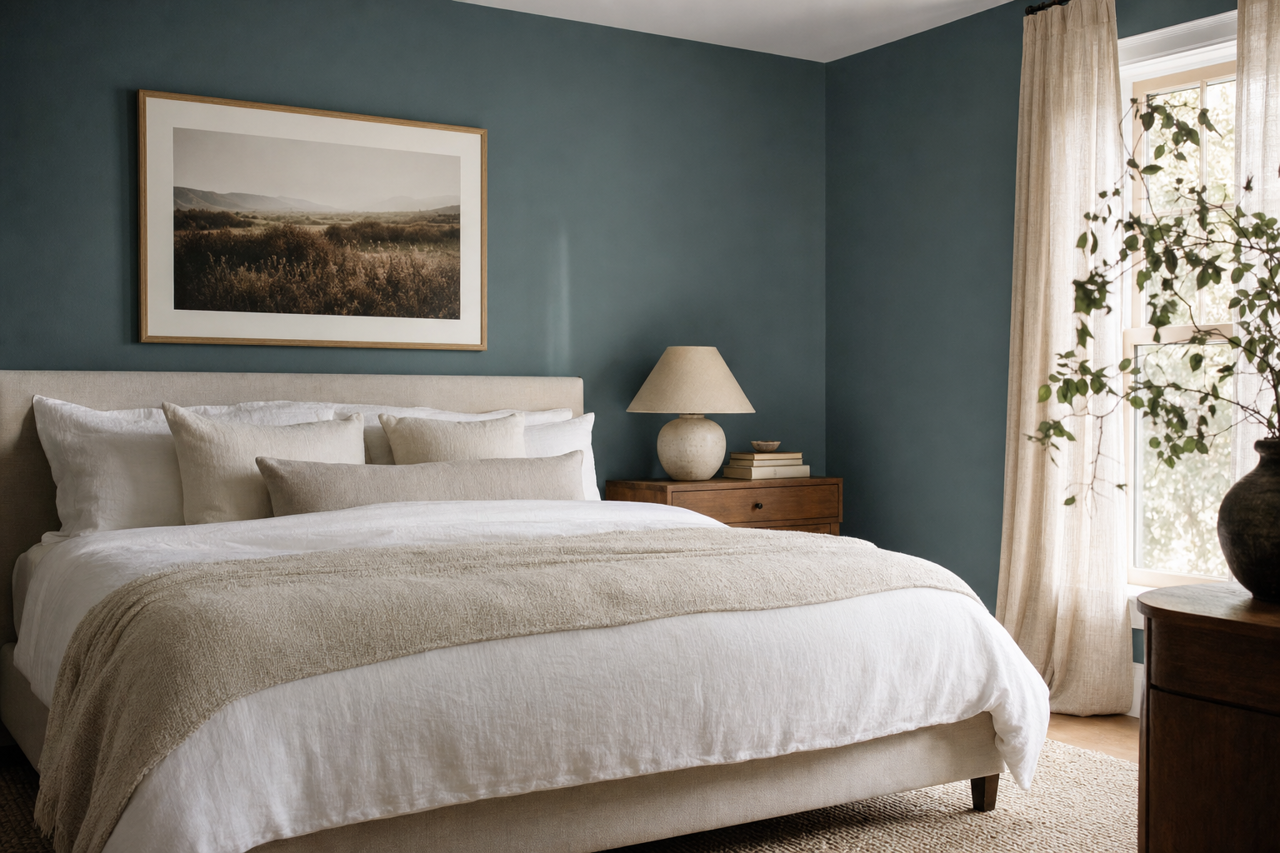 Stained by Benjamin Moore on interiors
