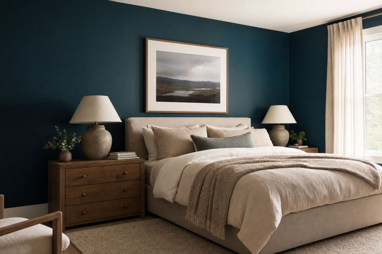 Hidden by Benjamin Moore on interiors