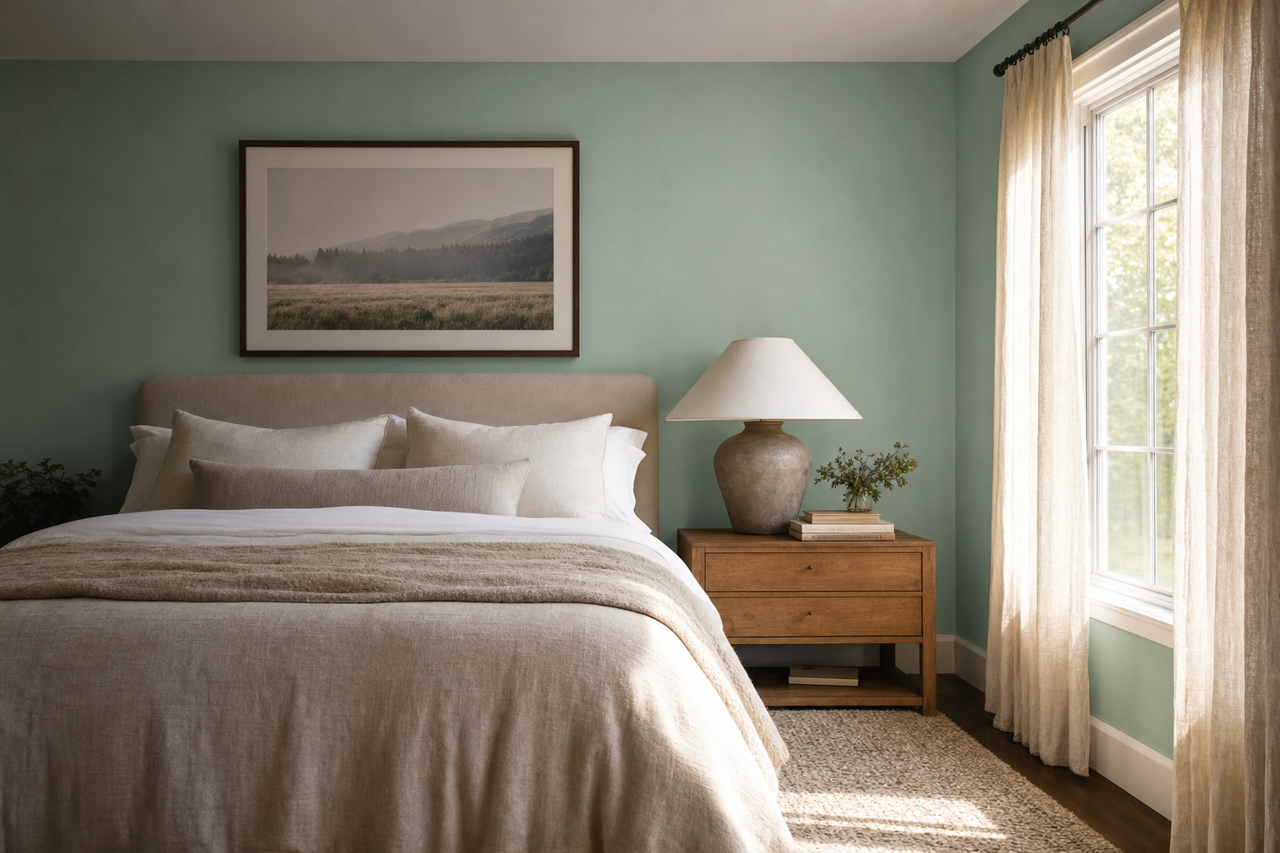 Antique by Benjamin Moore on interiors