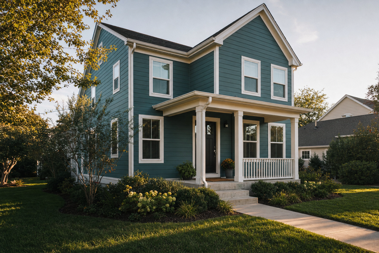 Fair by Benjamin Moore on exterior