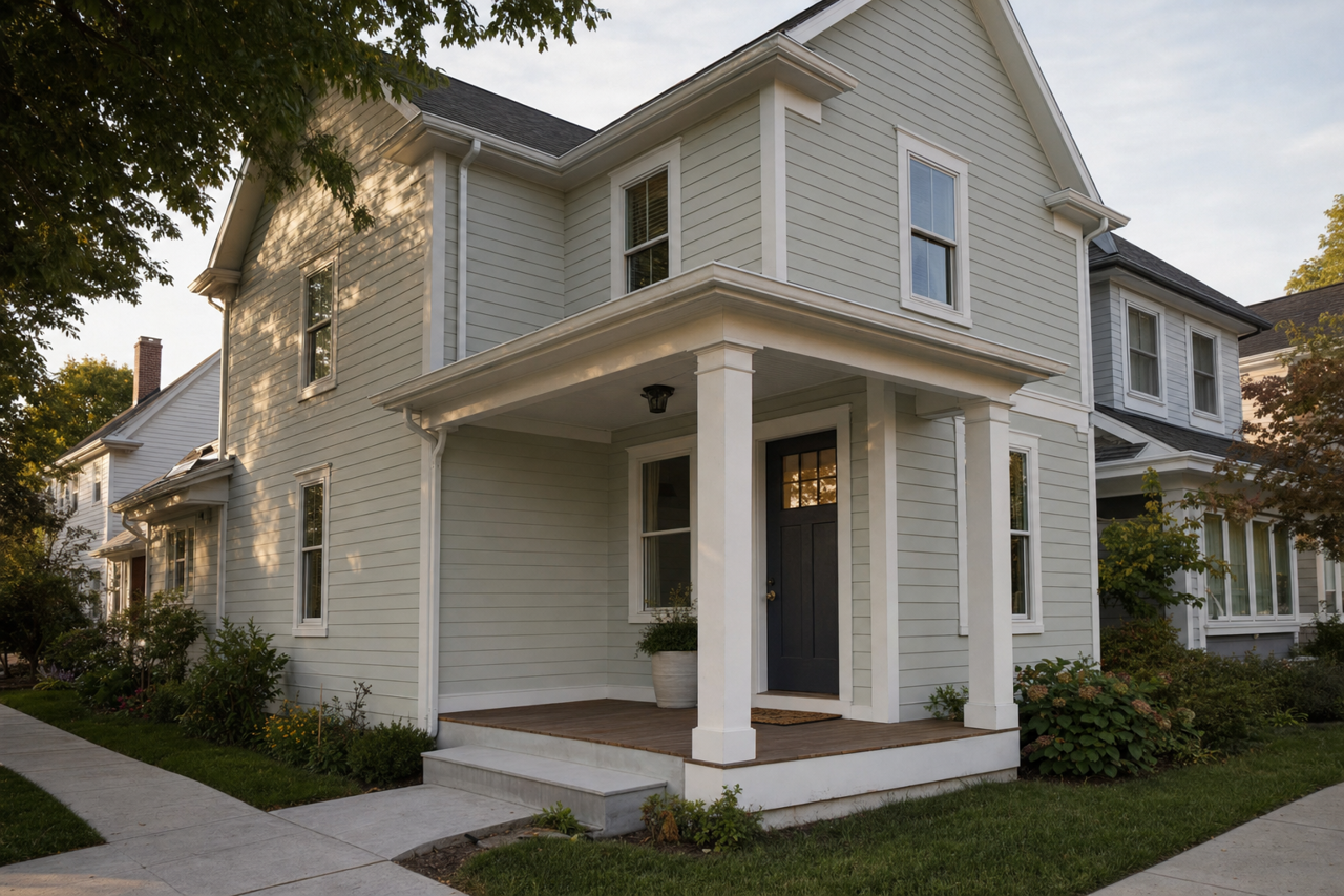 Picnic by Benjamin Moore on exterior