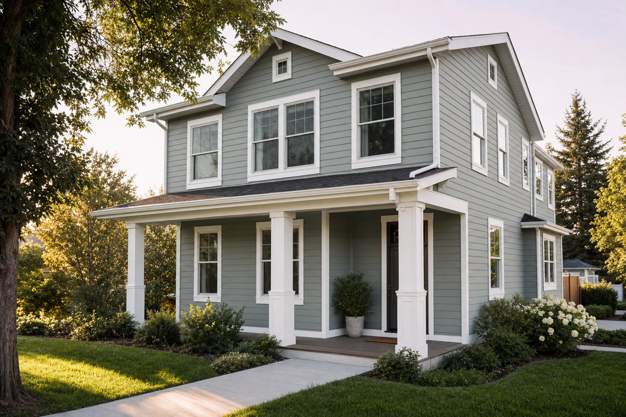 Sea by Benjamin Moore on exterior