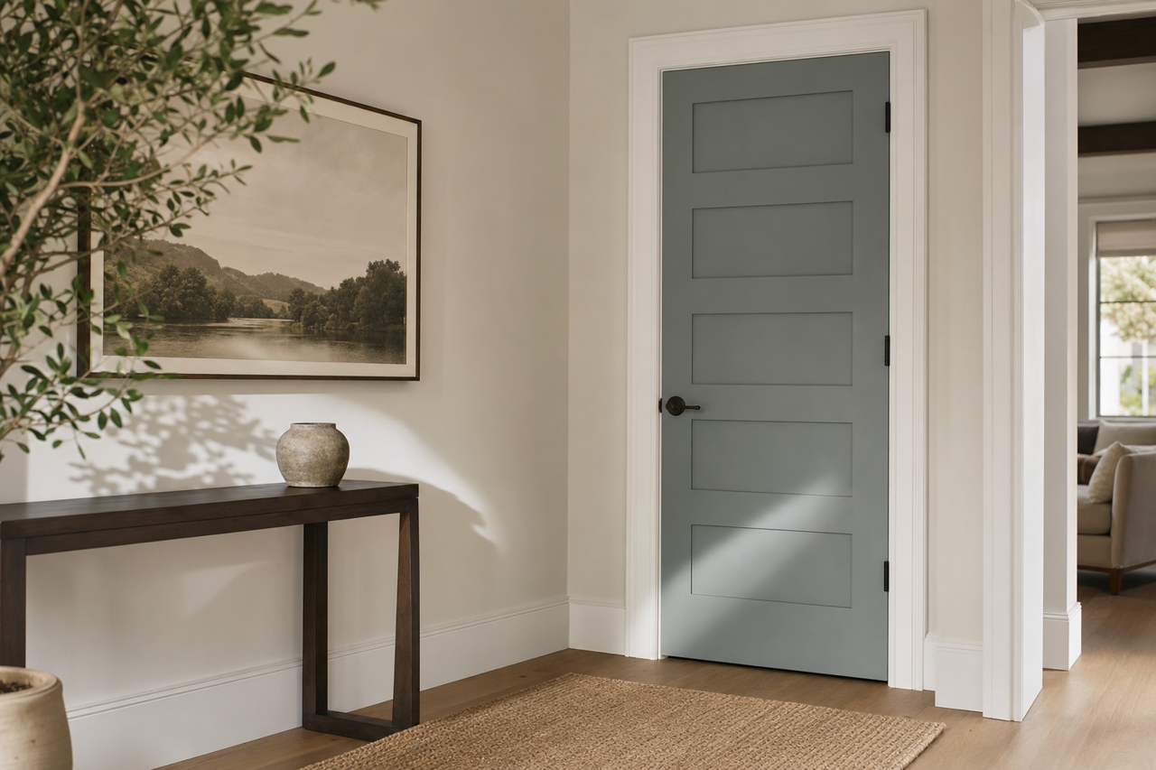 Porch by Benjamin Moore on interior-doors