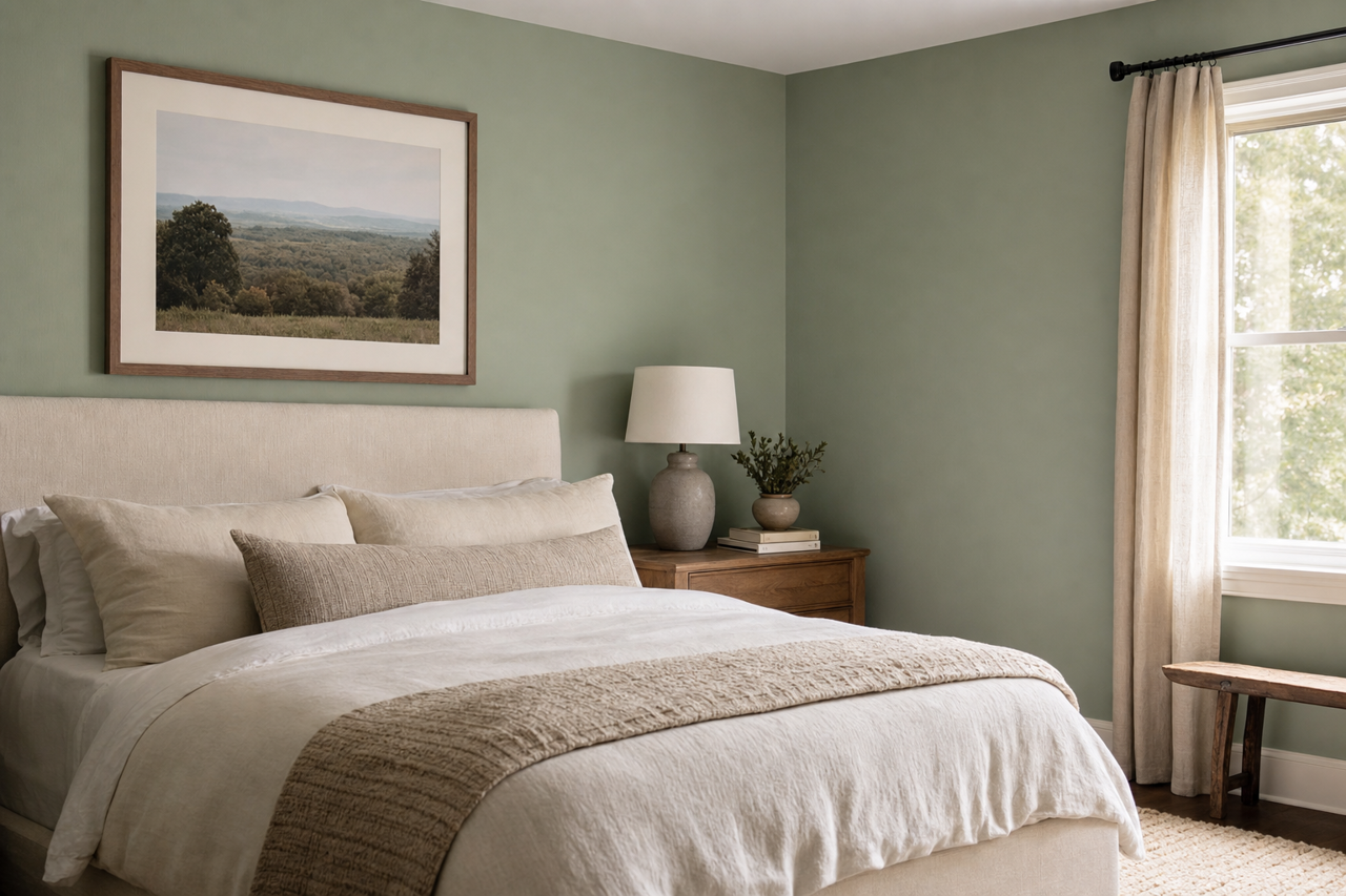 Summer's by Benjamin Moore on interiors