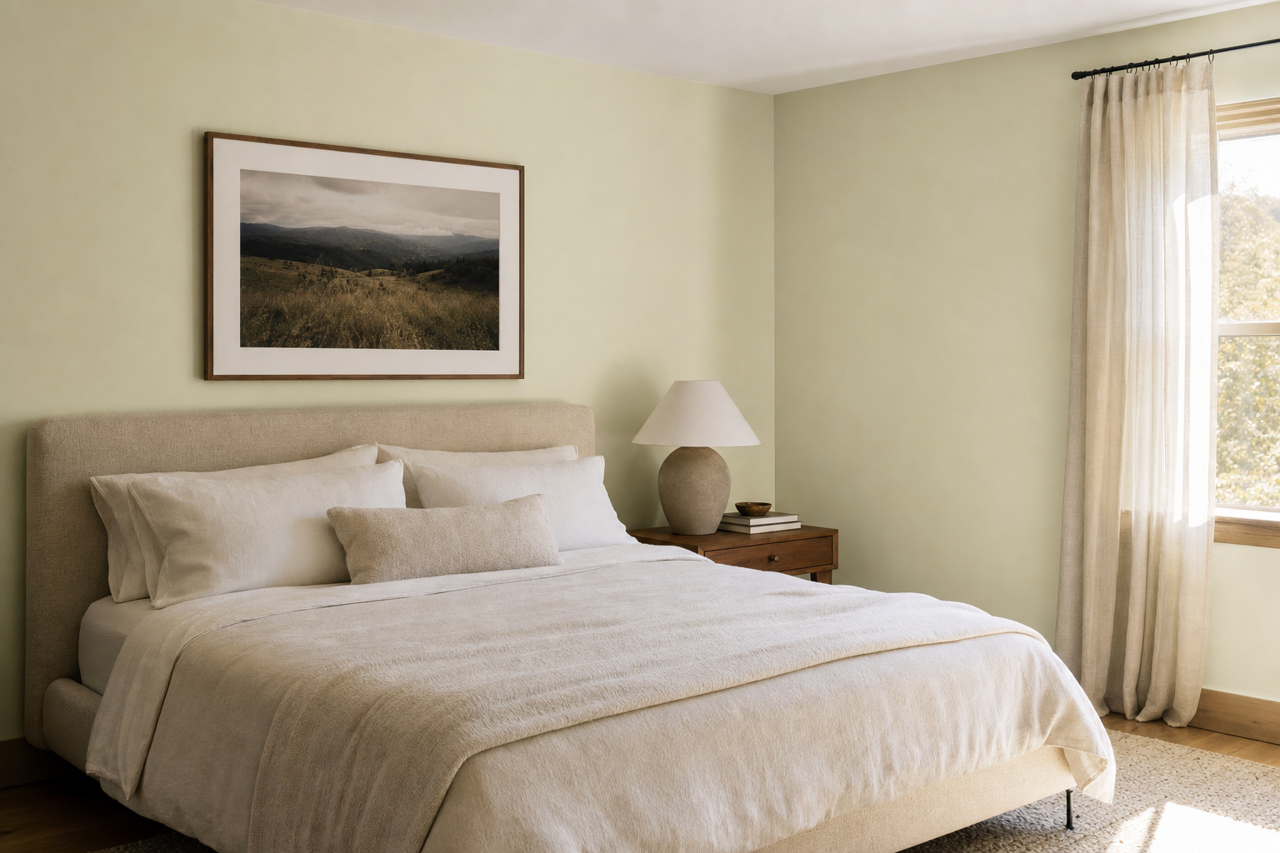 Sweet by Benjamin Moore on interiors