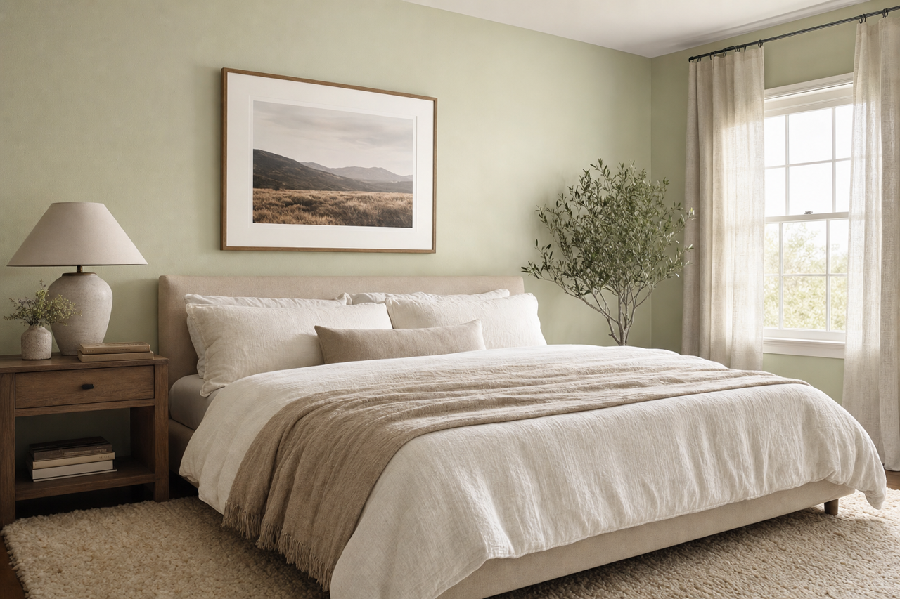 Budding by Benjamin Moore on interiors