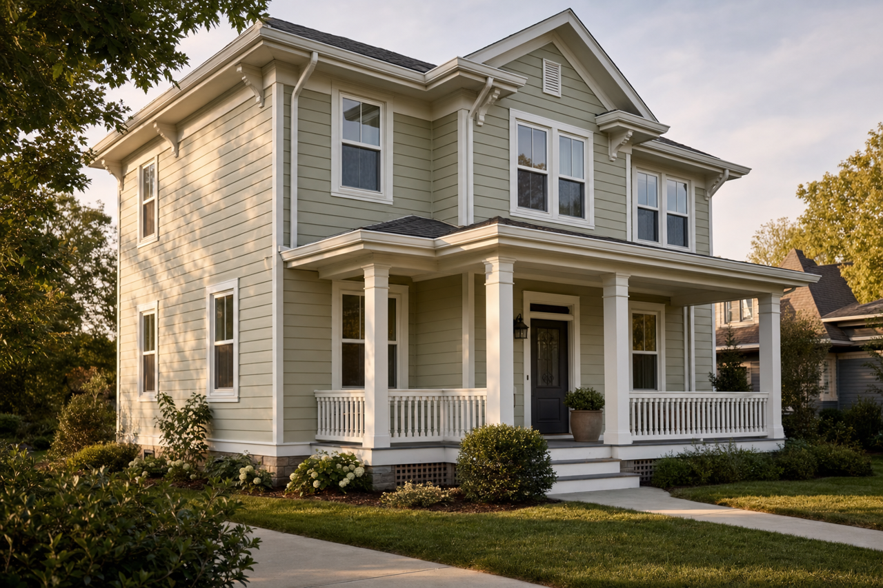 Estate by Benjamin Moore on exterior