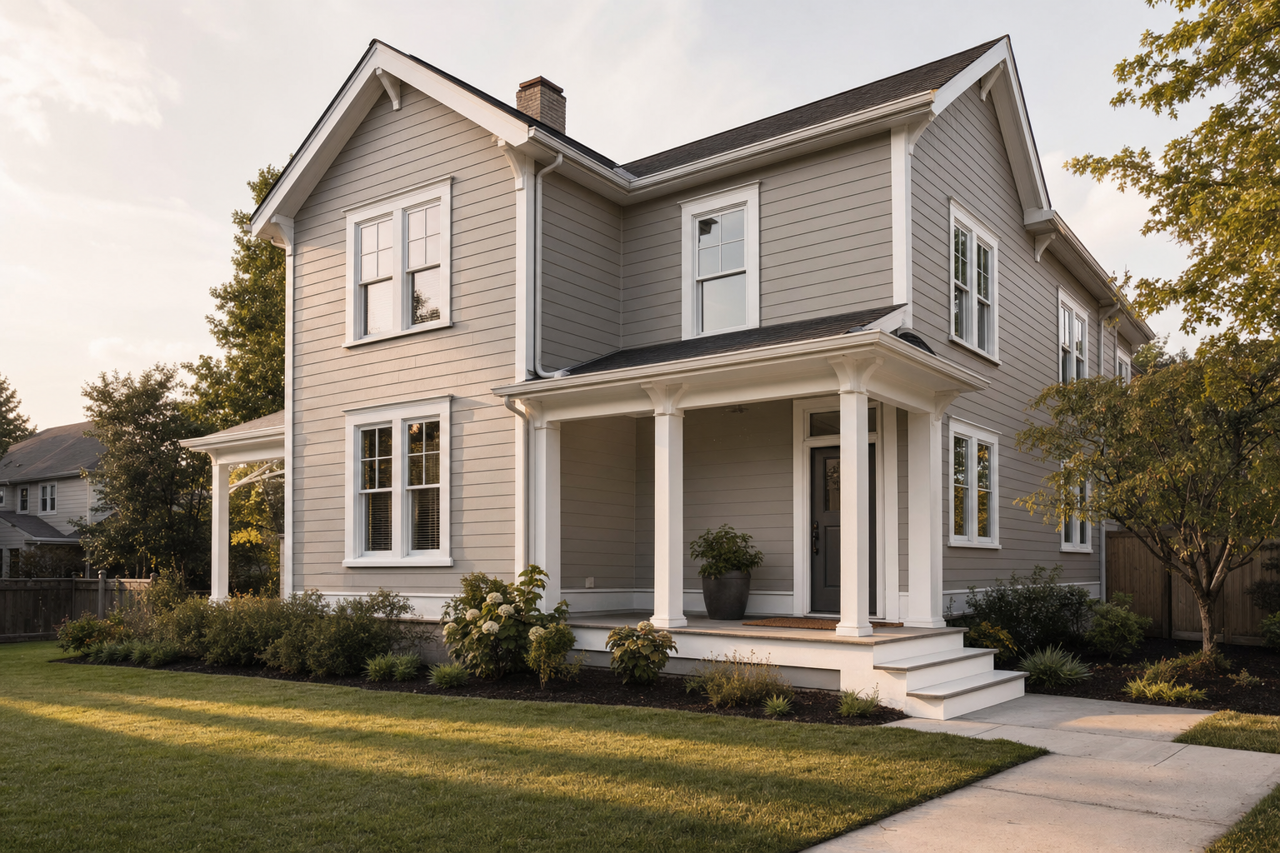 Gothic by Benjamin Moore on exterior