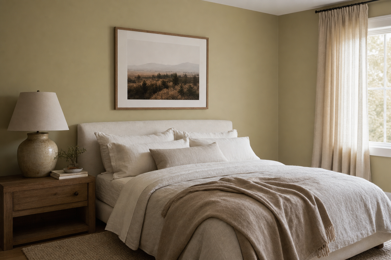 Thayer by Benjamin Moore on interiors