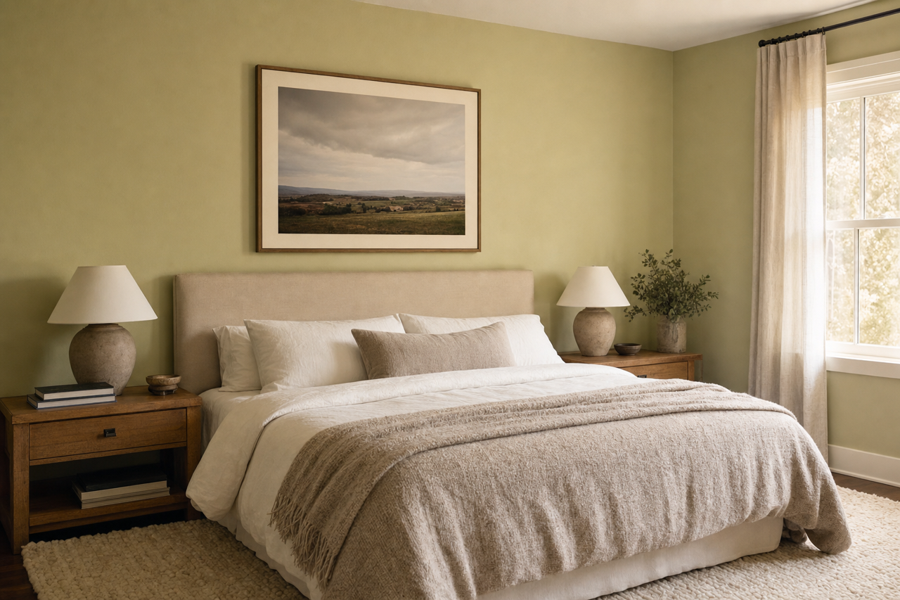 Spring by Benjamin Moore on interiors