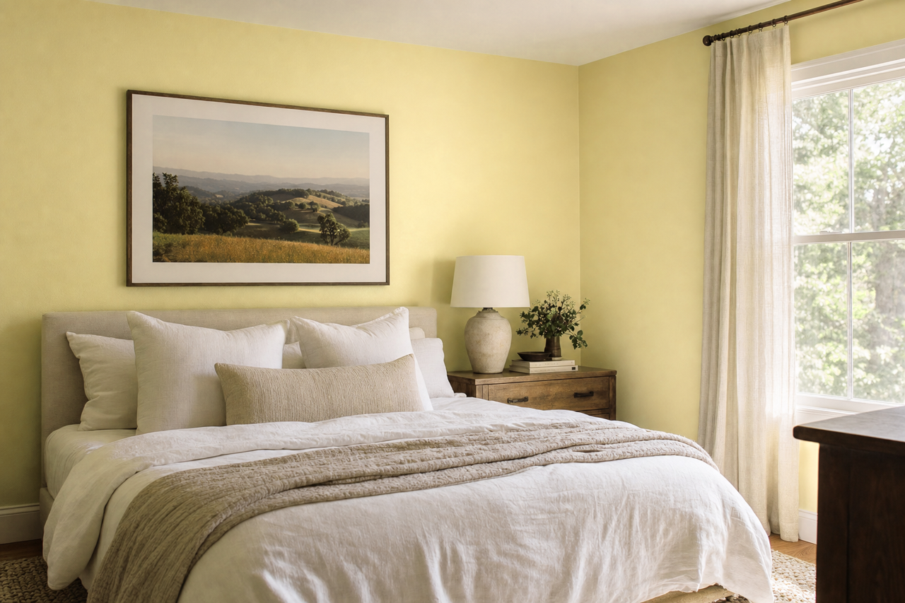 Morning by Benjamin Moore on interiors