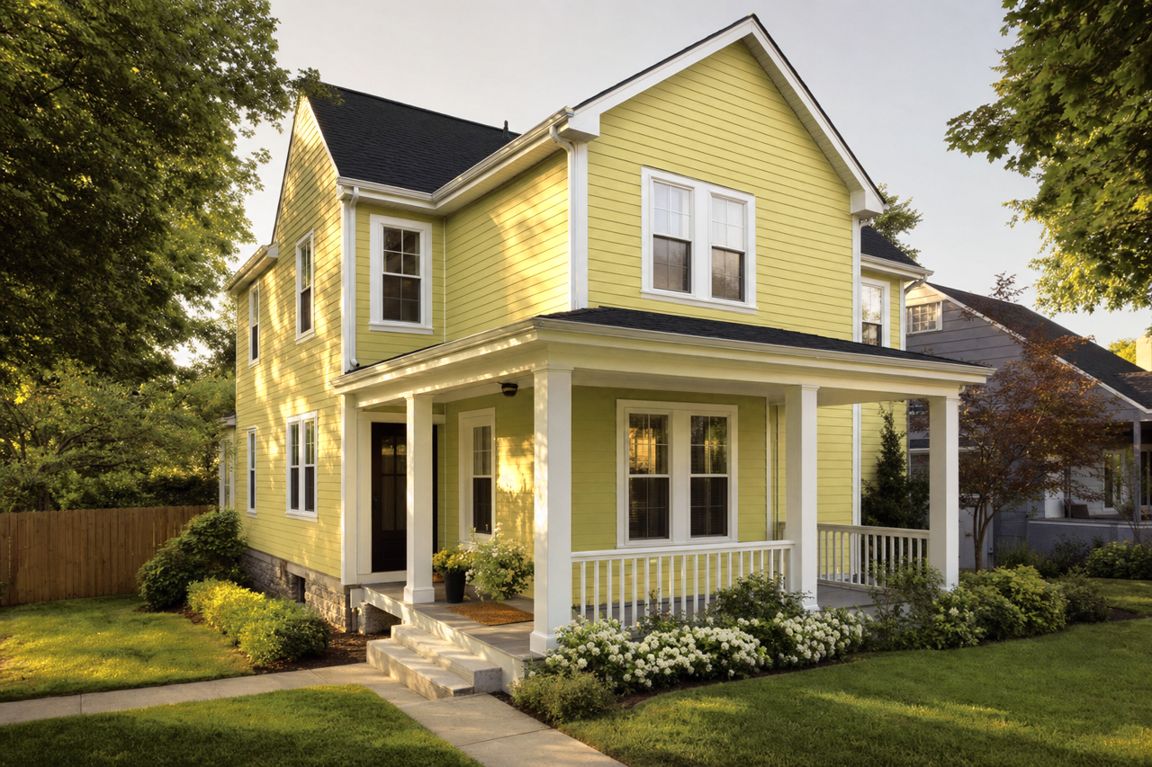 Martini by Benjamin Moore on exterior