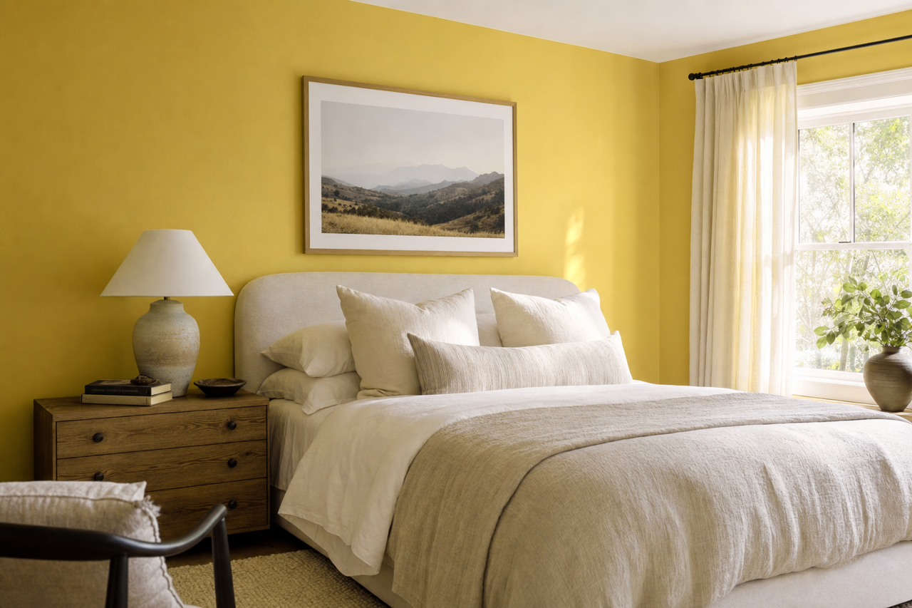 Spice by Benjamin Moore on interiors