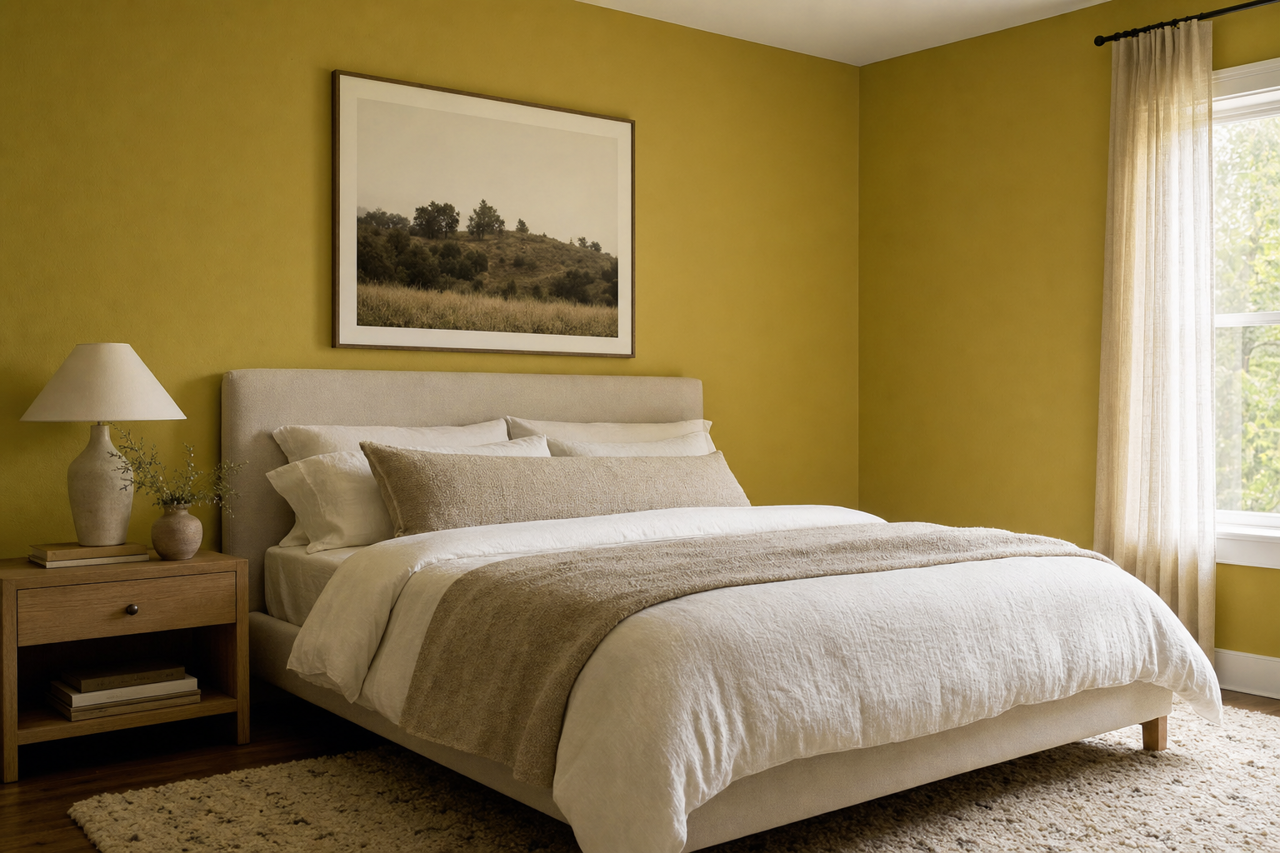 Dragonwell by Benjamin Moore on interiors