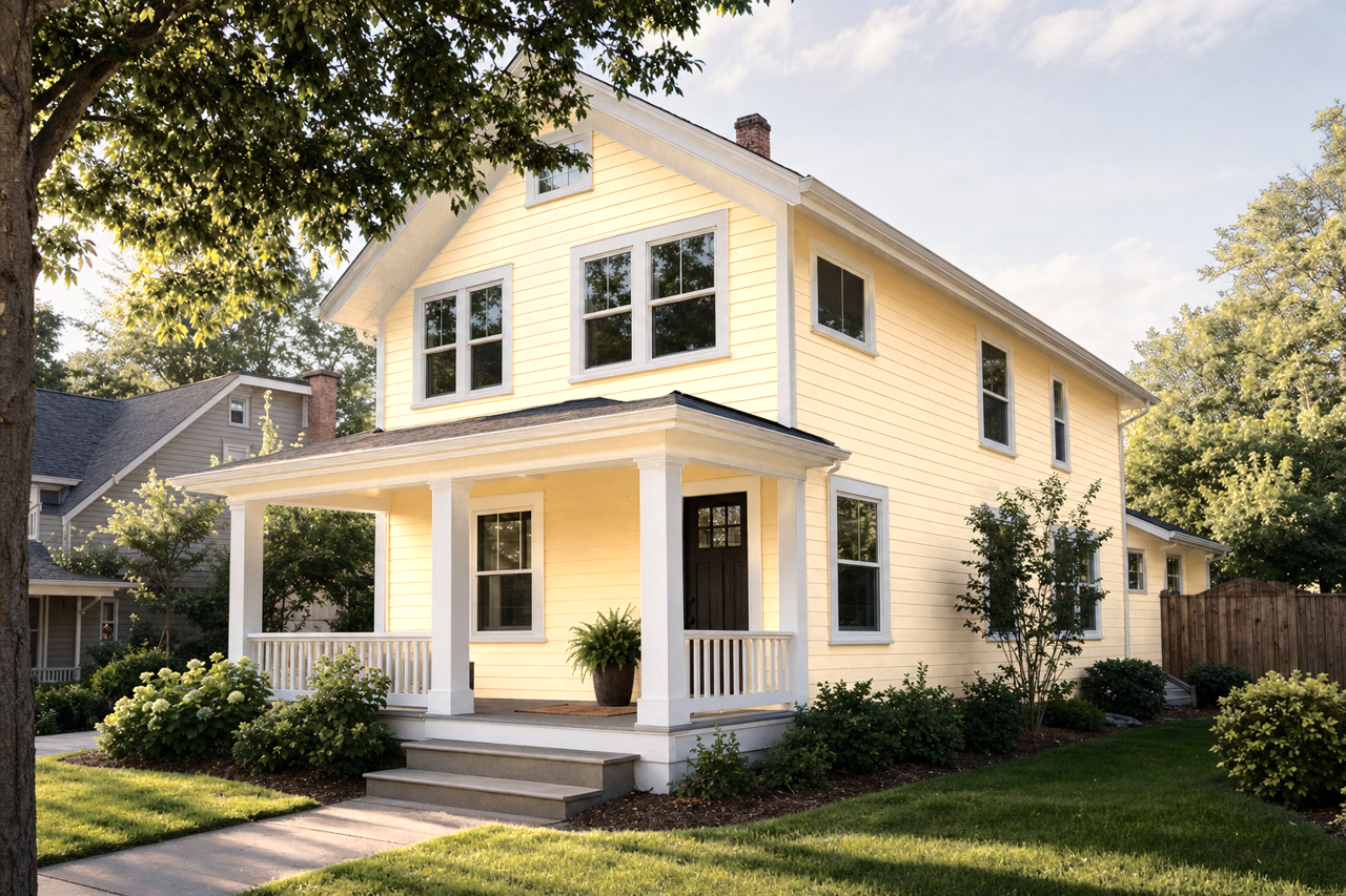 Sundress by Benjamin Moore on exterior