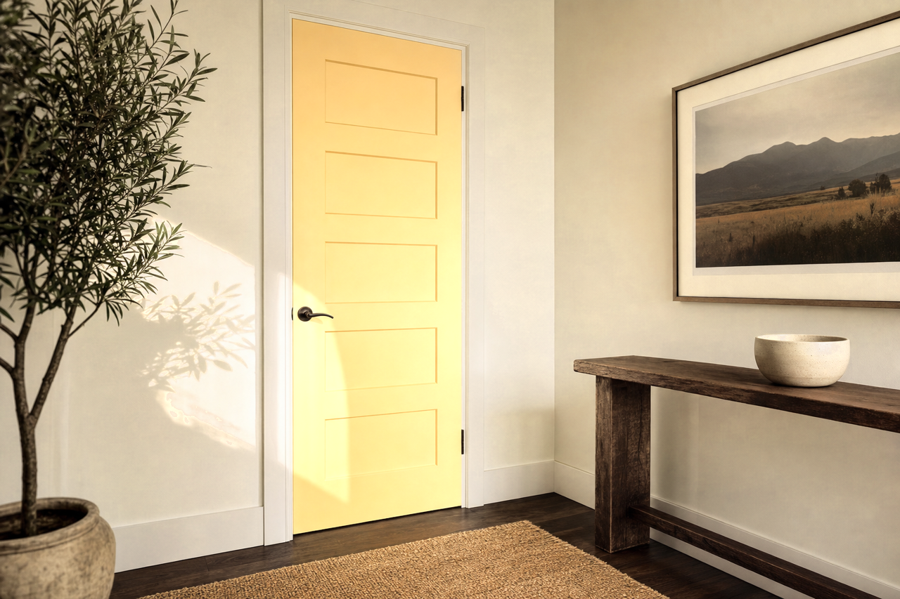 Sundress by Benjamin Moore on interior-doors