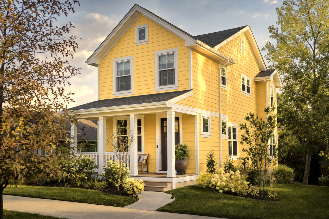 Hannah by Benjamin Moore on exterior