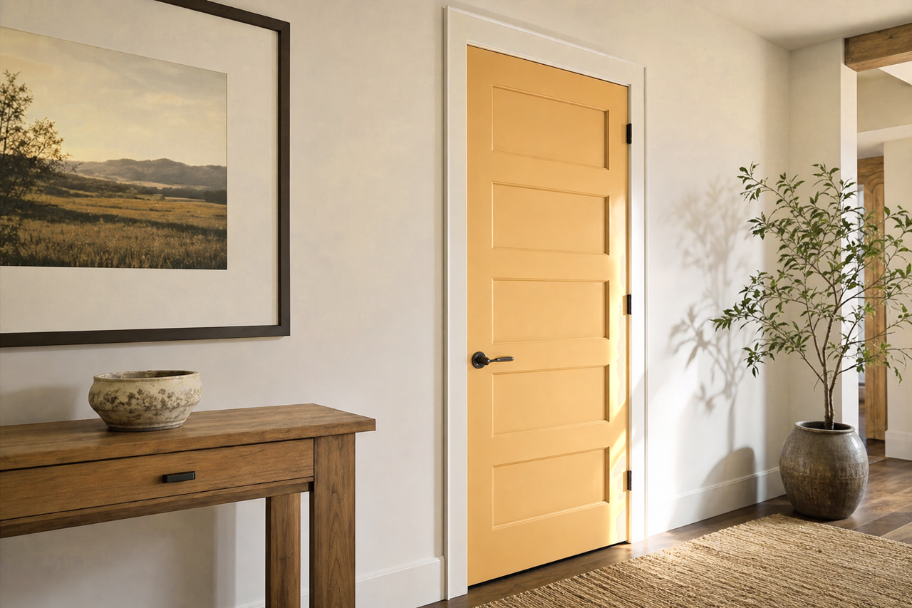 Walk by Benjamin Moore on interior-doors