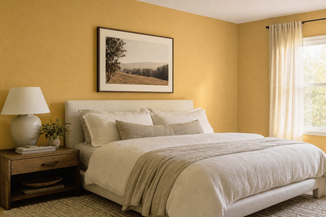 Gilded by Benjamin Moore on interiors