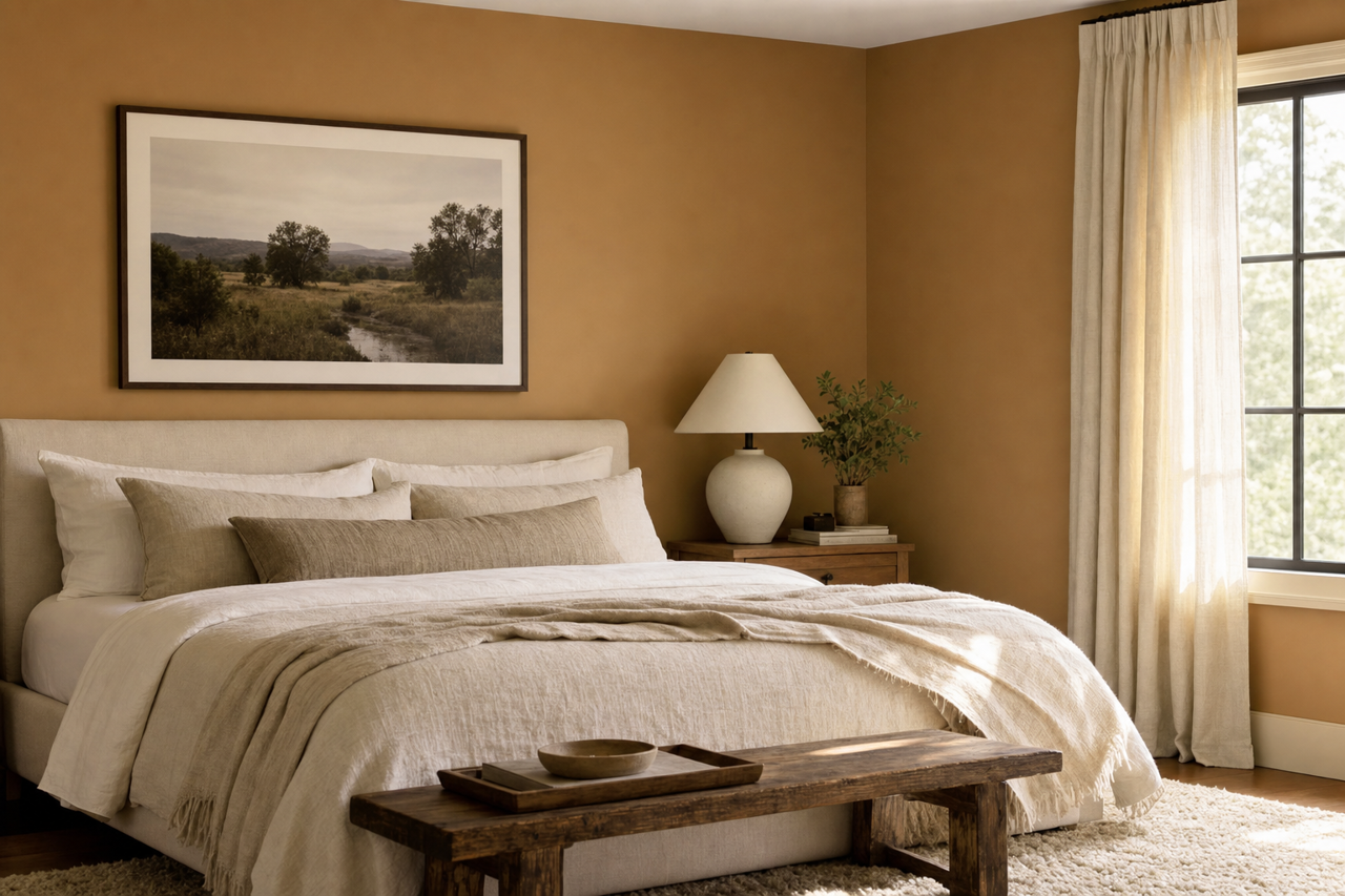 Iced by Benjamin Moore on interiors