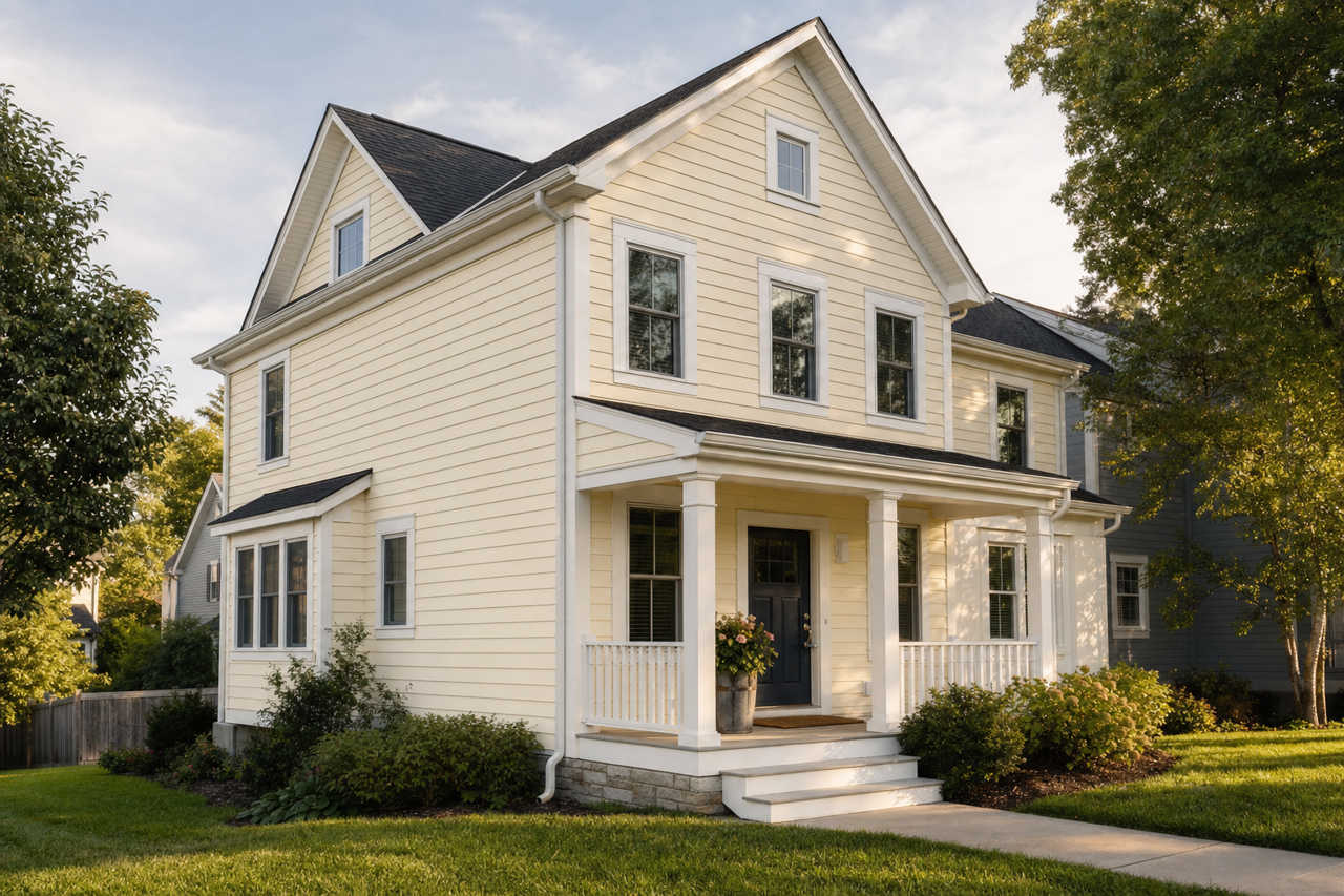 Capitol by Benjamin Moore on exterior