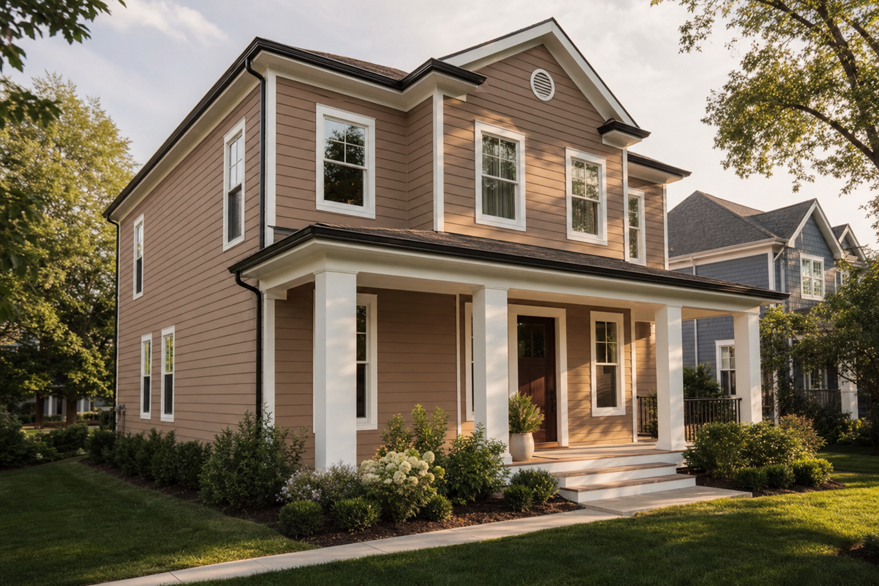 Raleigh by Benjamin Moore on exterior