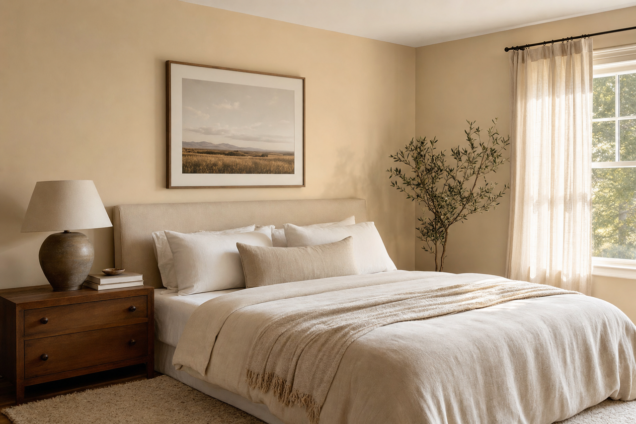 Timson by Benjamin Moore on interiors