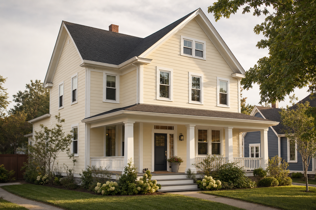 Parish by Benjamin Moore on exterior