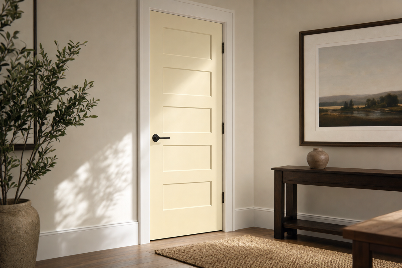 Parish by Benjamin Moore on interior-doors