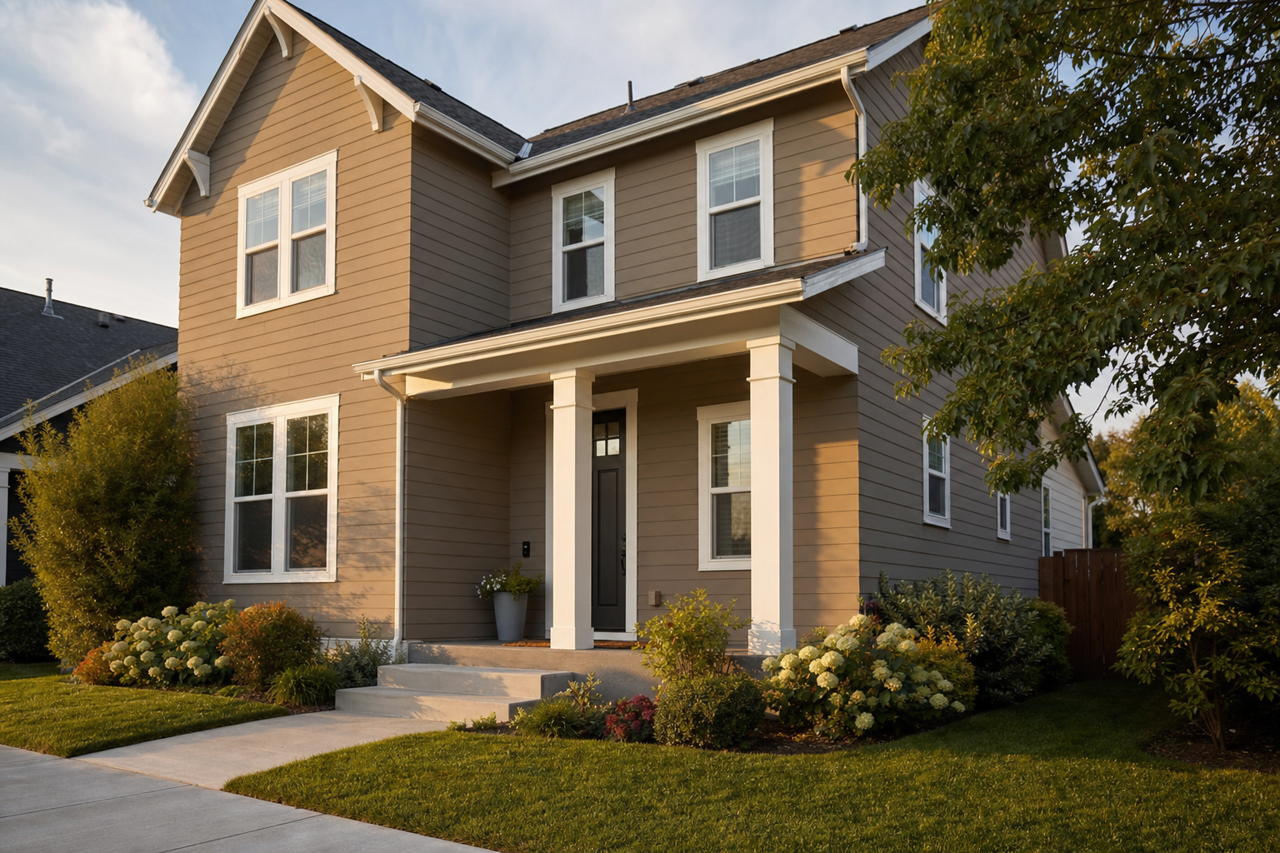Everard by Benjamin Moore on exterior