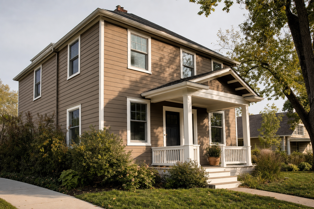 Dixon by Benjamin Moore on exterior