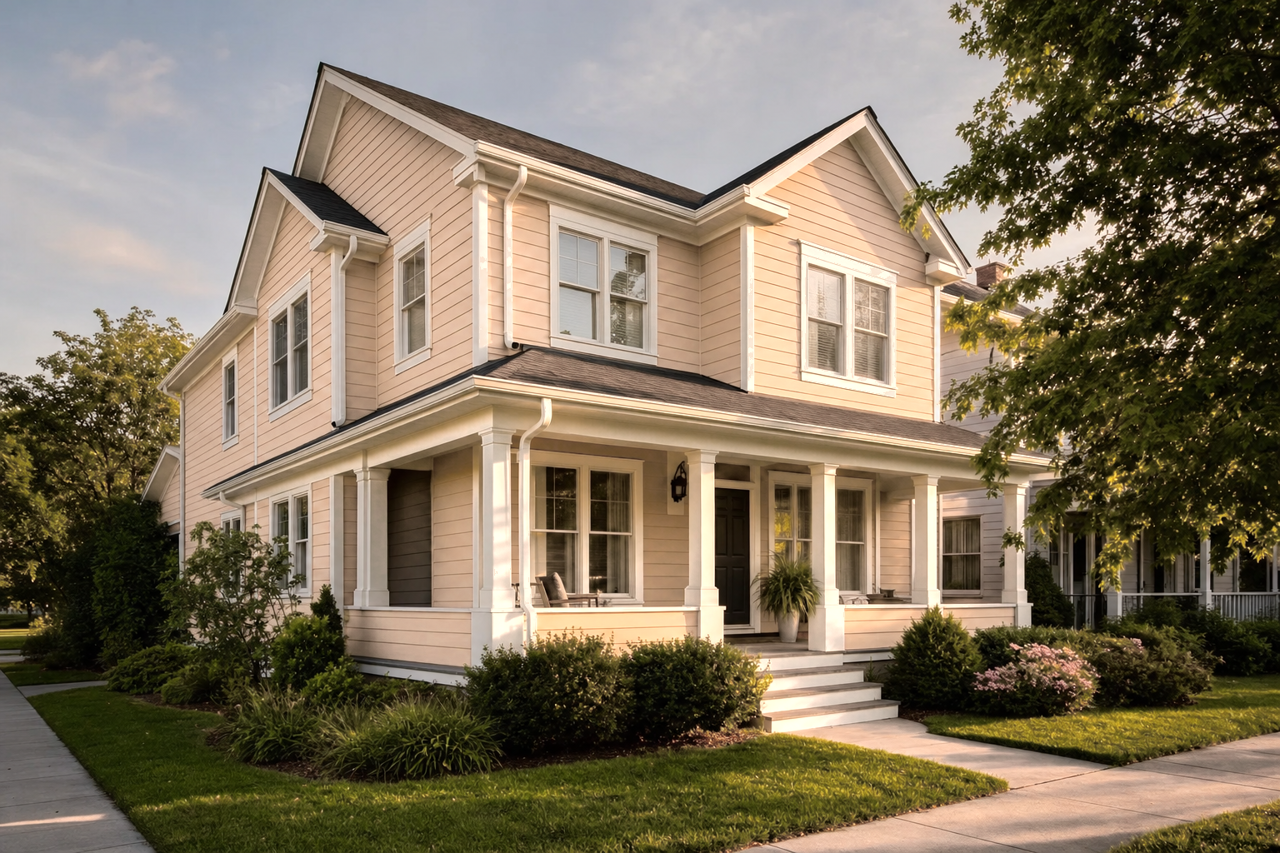 Raleigh by Benjamin Moore on exterior