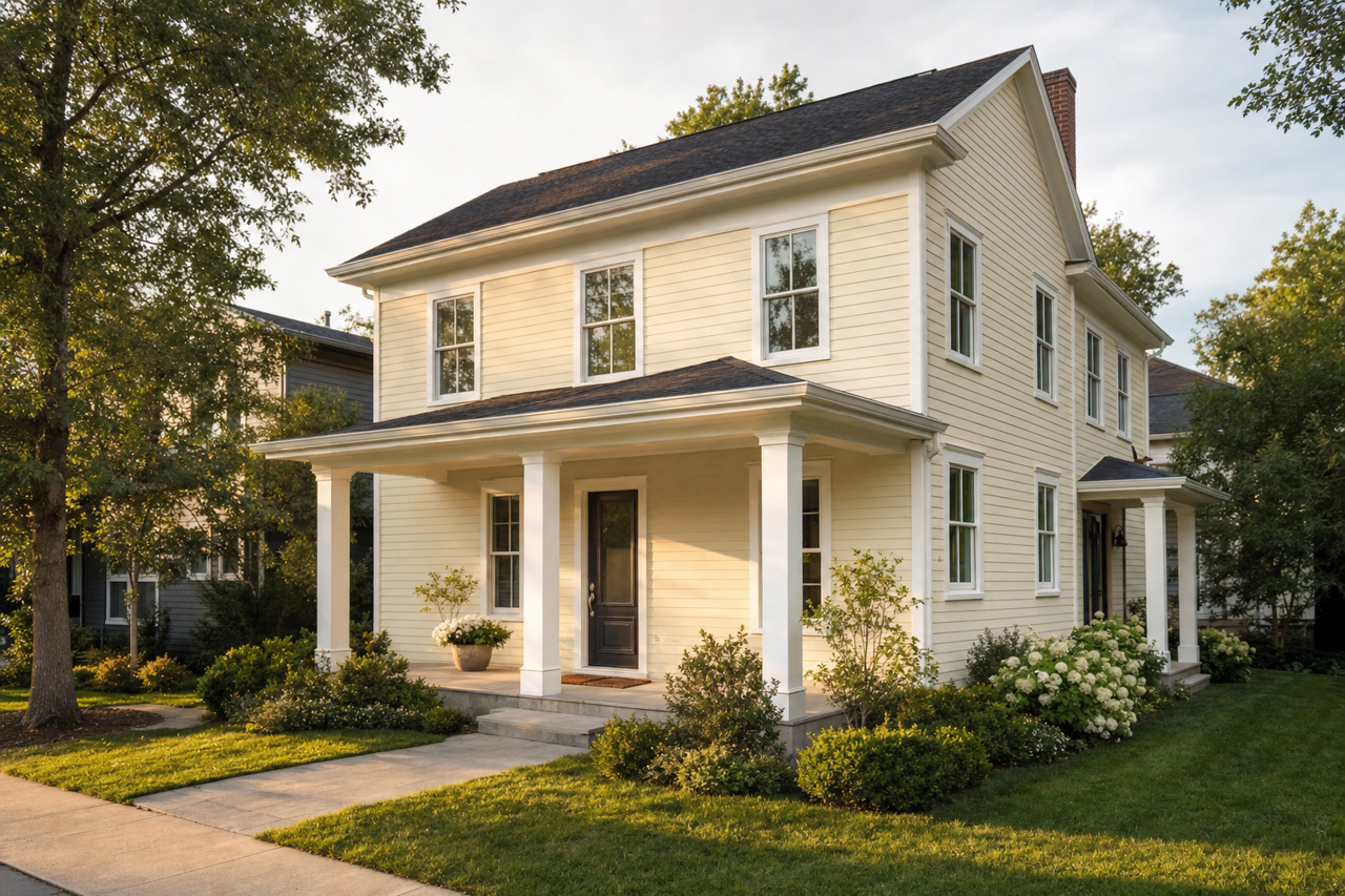 Geddy by Benjamin Moore on exterior