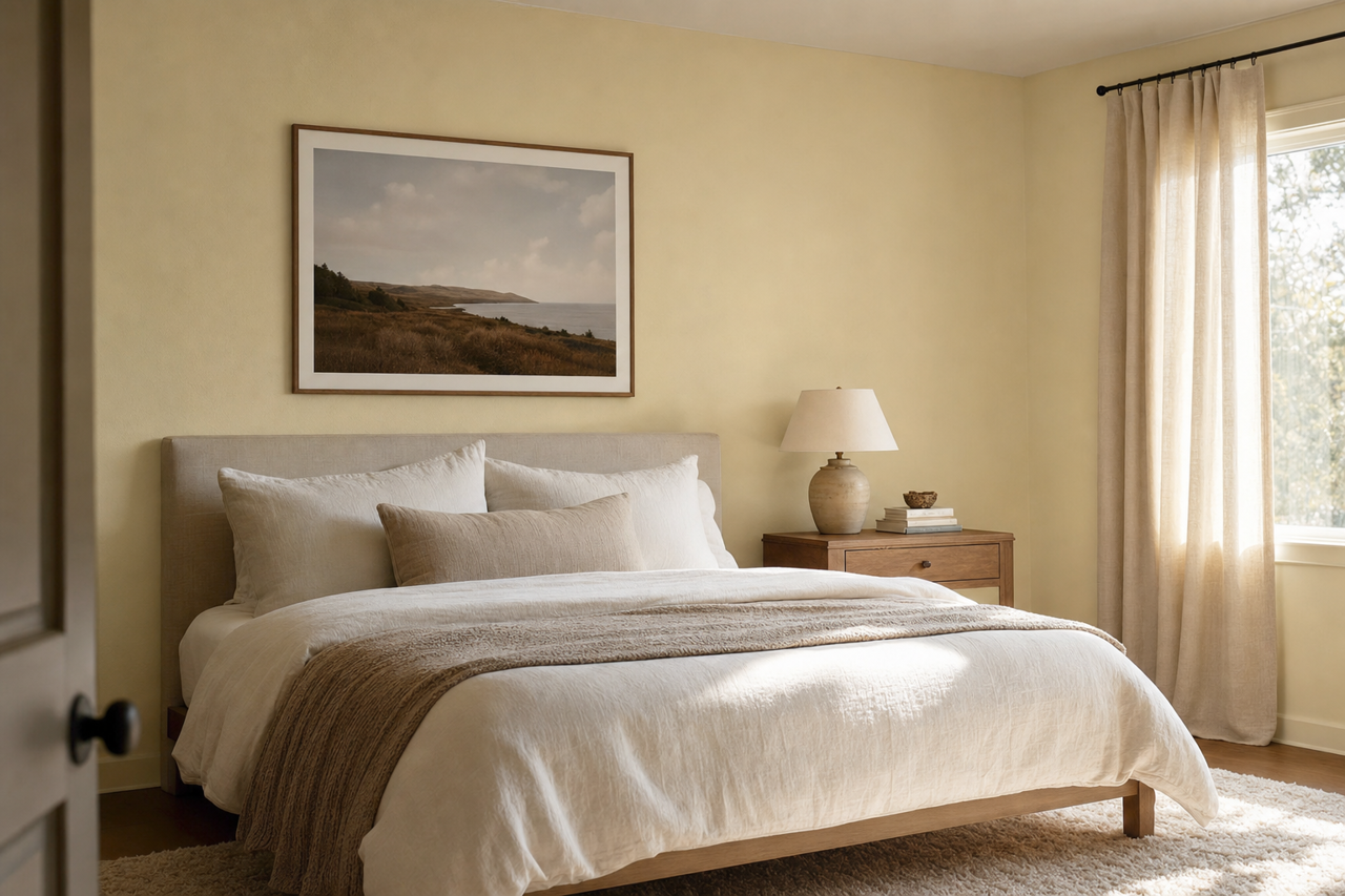 Geddy by Benjamin Moore on interiors