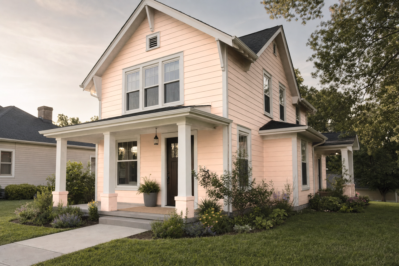 Raleigh by Benjamin Moore on exterior
