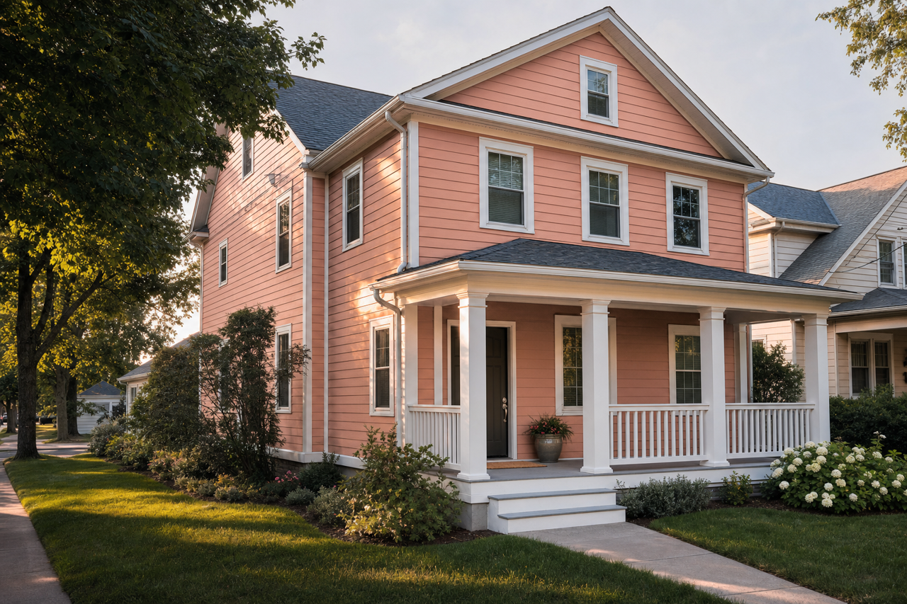 Lightfoot by Benjamin Moore on exterior