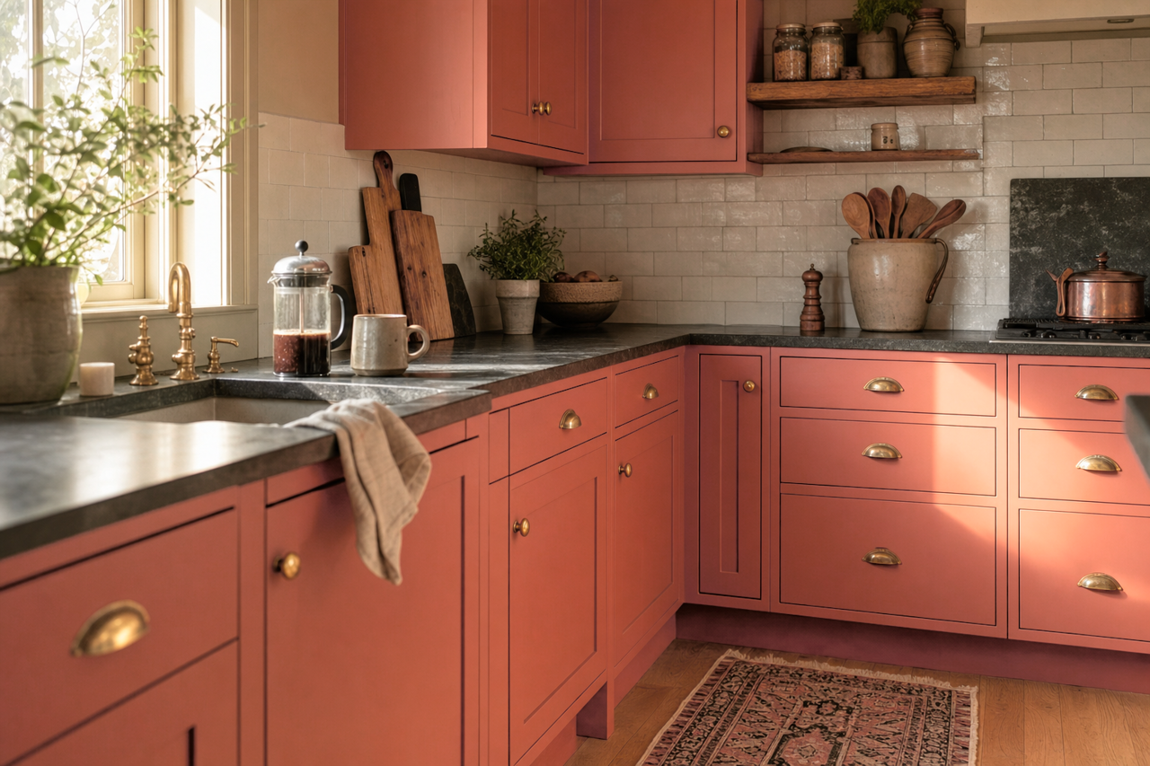 Carter by Benjamin Moore on cabinets