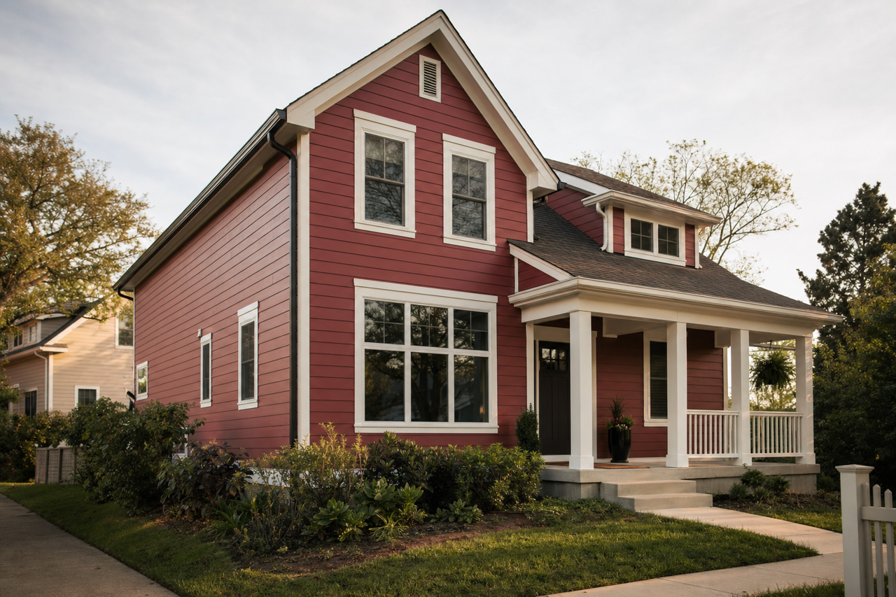 St. by Benjamin Moore on exterior